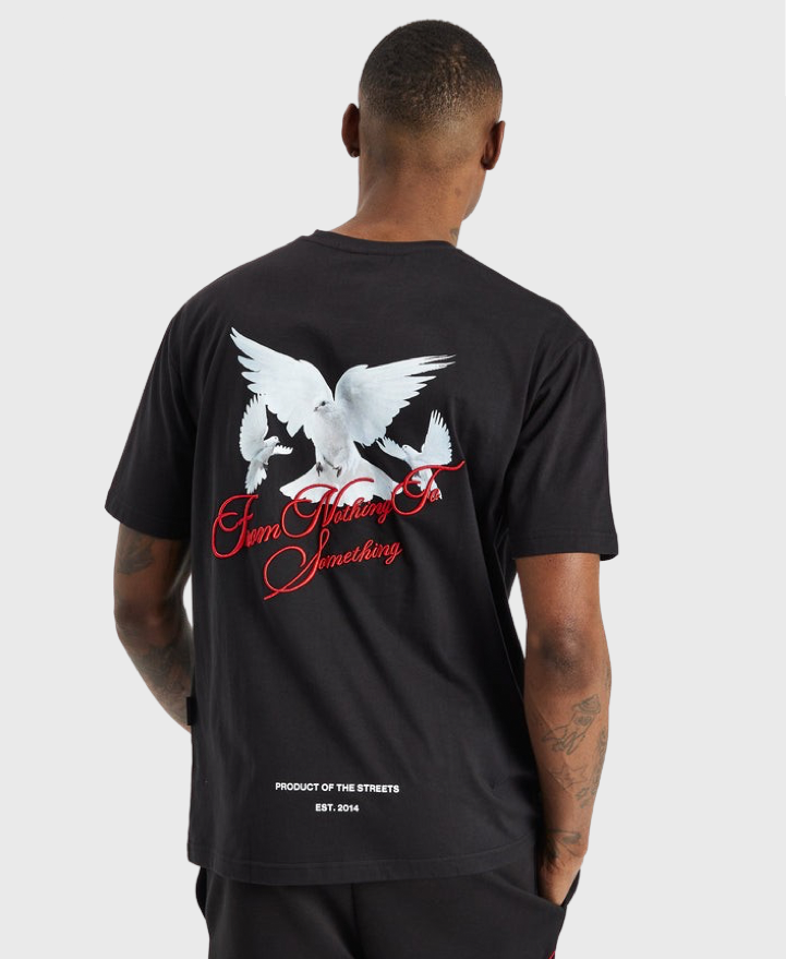 Hoodrich OG Take Flight V2 T-Shirt Black – Vault Menswear