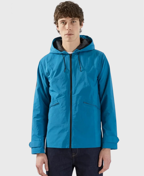 Pretty Green Insomnia Hooded Jacket Blue Vault Menswear