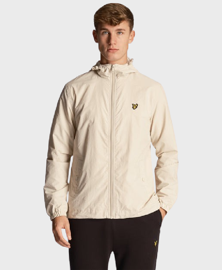 Lyle And Scott Jk464v Zip Thru Hooded Jacket Cove