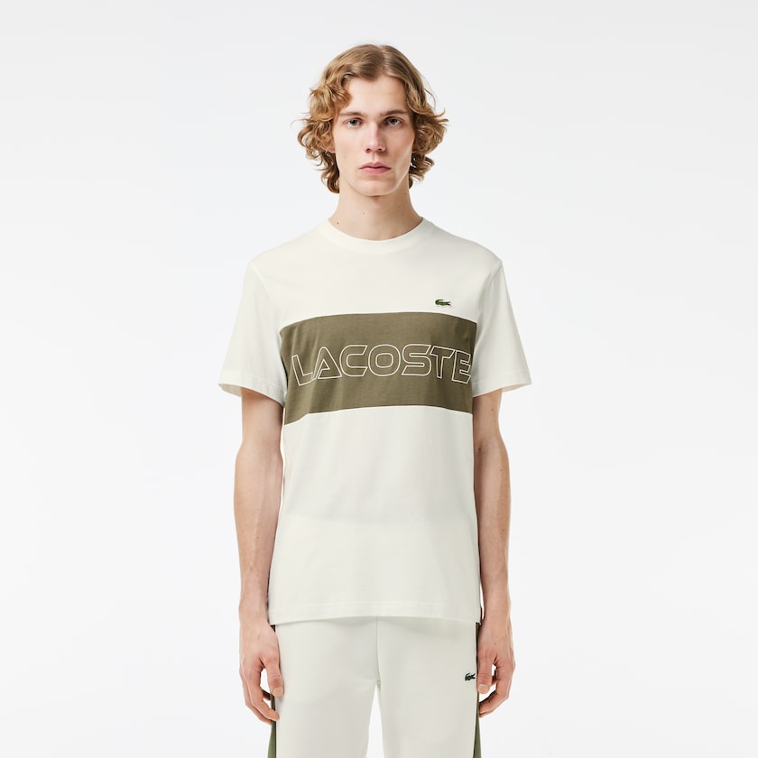 Lacoste TH1712 T-shirt Flour/Tank – Vault Menswear