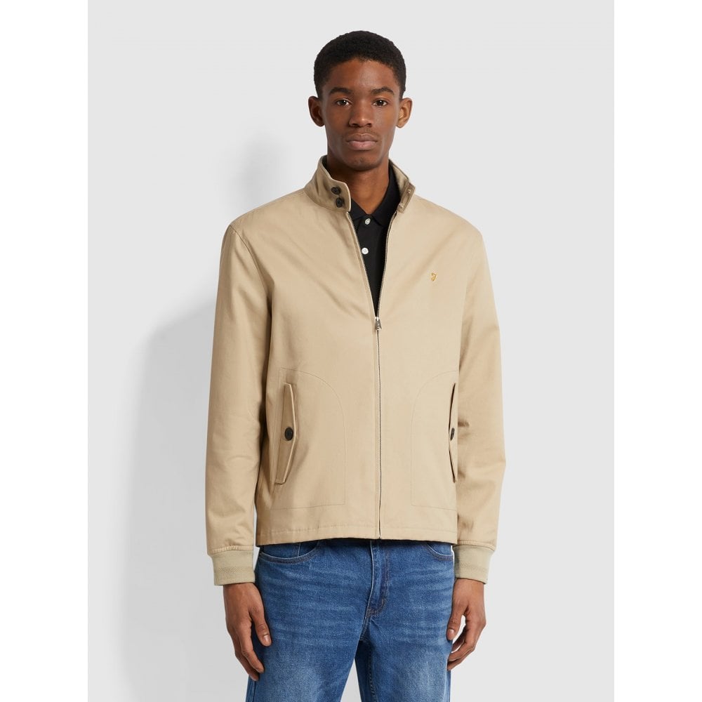 FARAH HARDY HARRINGTON LIGHT SAND | VAULT MENSWEAR | DONCASTER – Vault ...