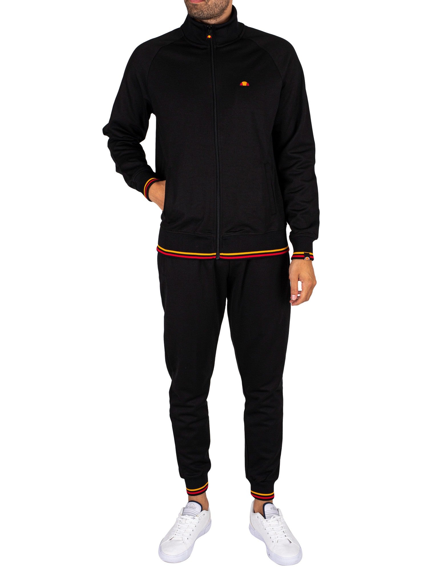 Ellesse Rome Track Top Black – Vault Menswear