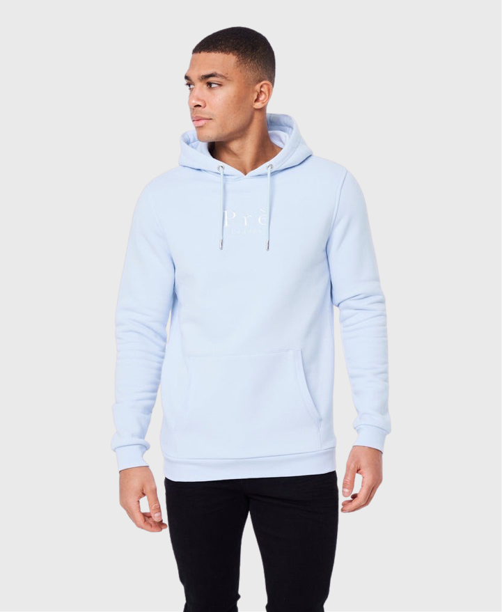 Pre London Essential Hoodie Baby Blue – Vault Menswear