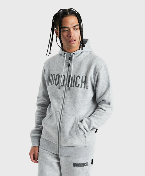 Hoodrich OG Link Zip Hoodie Heather Grey