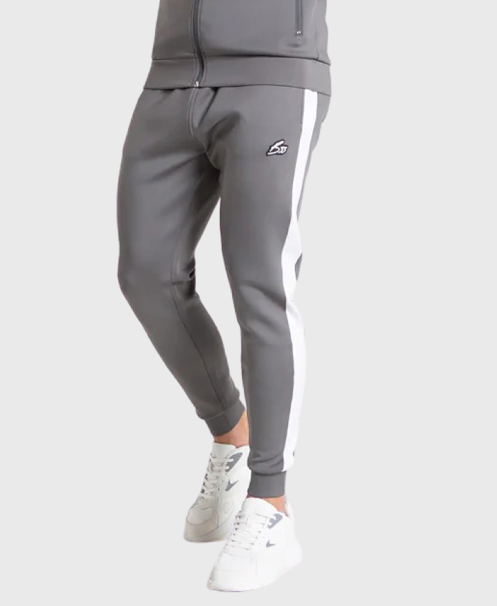 Grey discount poly joggers