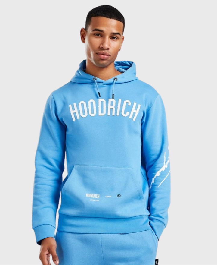 Hoodrich OG Tycoon Hoodie Azure Blue – Vault Menswear