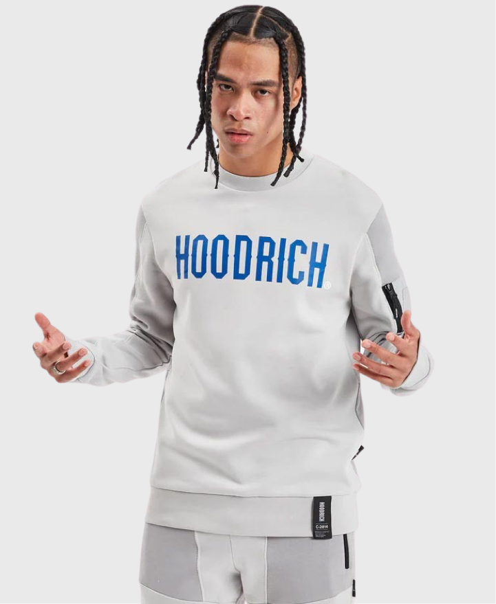 Hoodrich OG Aspire V2 Sweatshirt Grey Vault Menswear