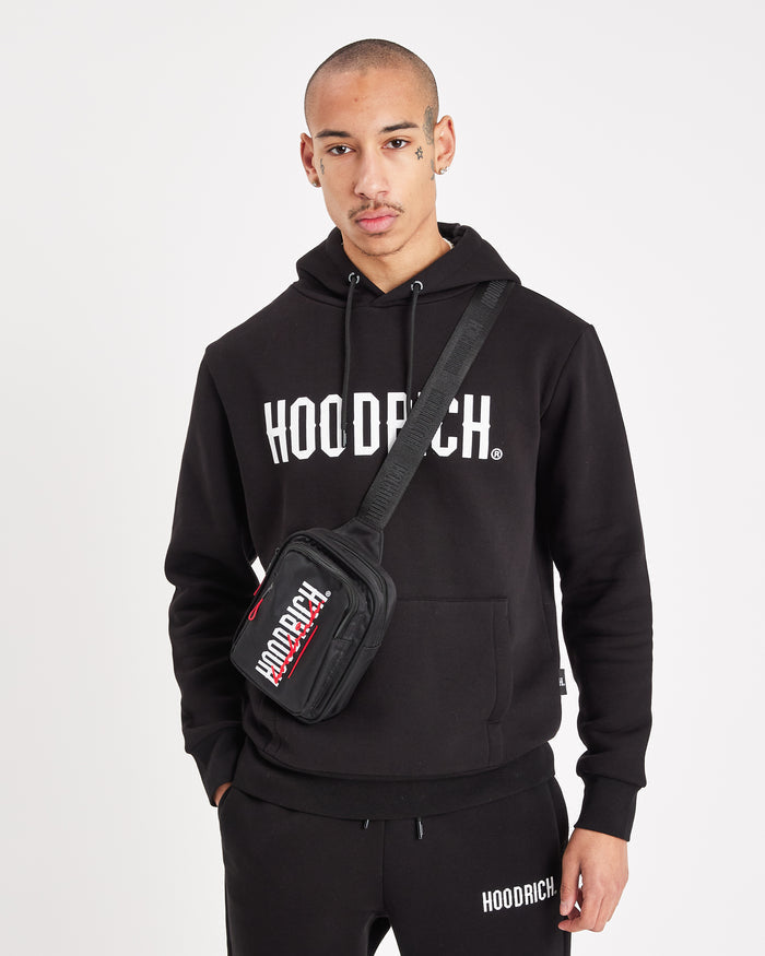Hoodrich OG Blend Double Clip Mini Bag Black/White/Red – Vault Menswear