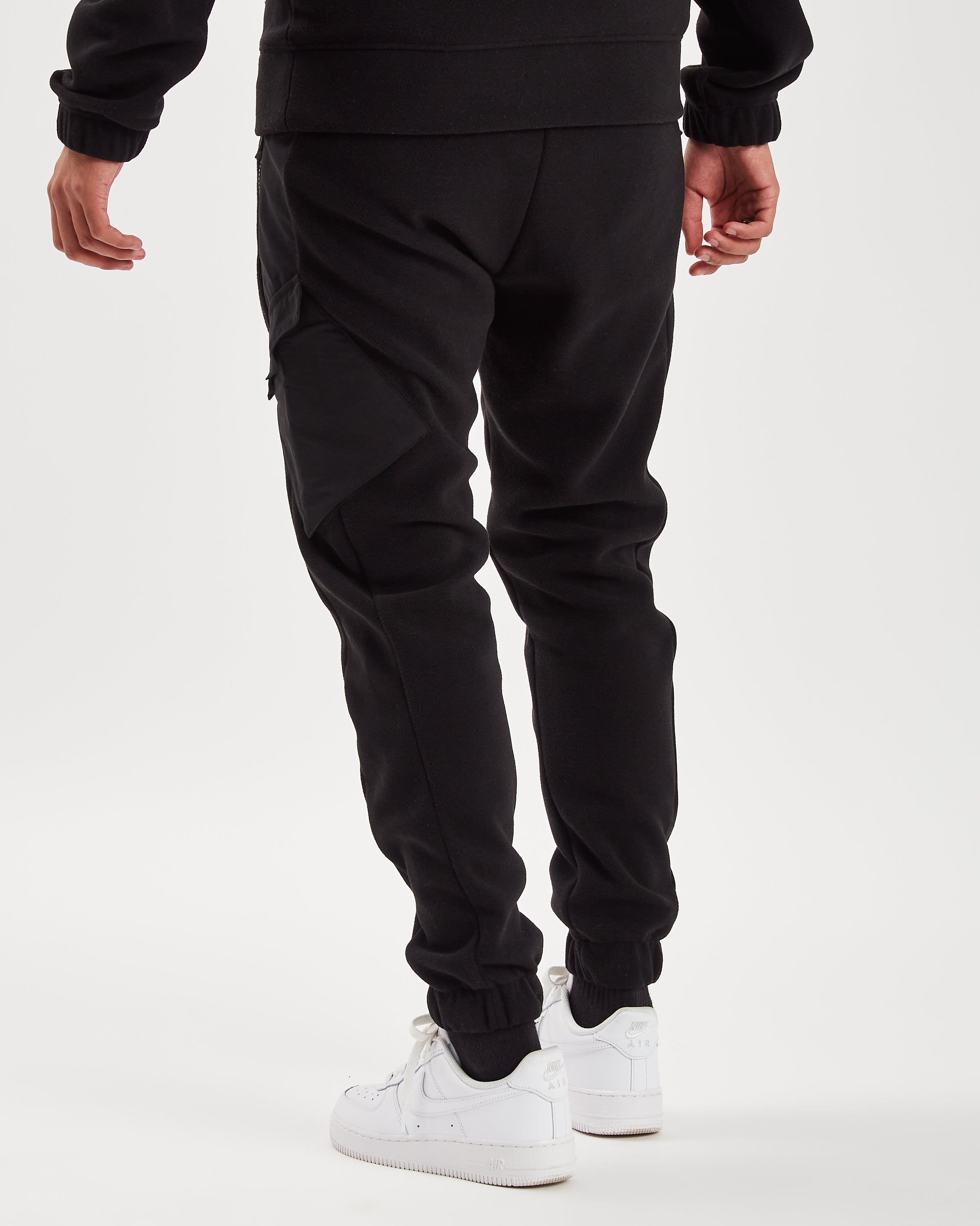 Hoodrich OG Everest Fleece Cargo Pants Black – Vault Menswear