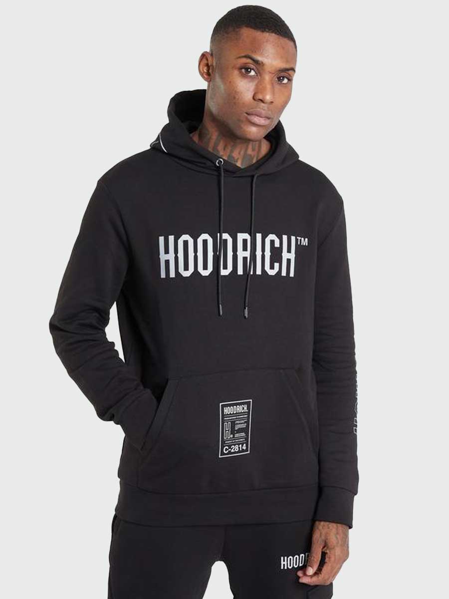 Hoodrich OG Akira V5 Hoodie Black/Reflective – Vault Menswear